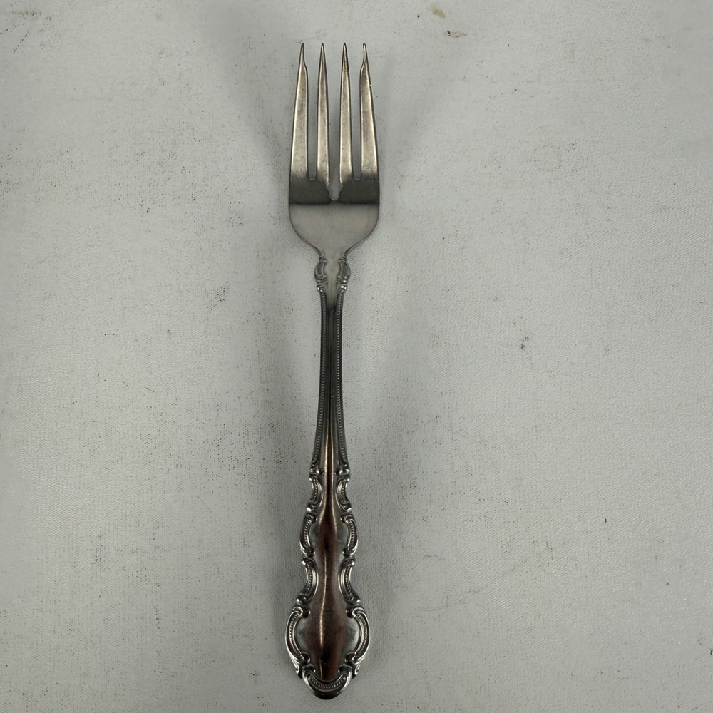 INTERNATIONAL  Chamonix Salad Fork Stainless Flatware 7 1/8"